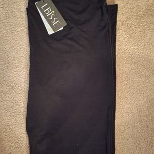 3xl black stretch yoga pants